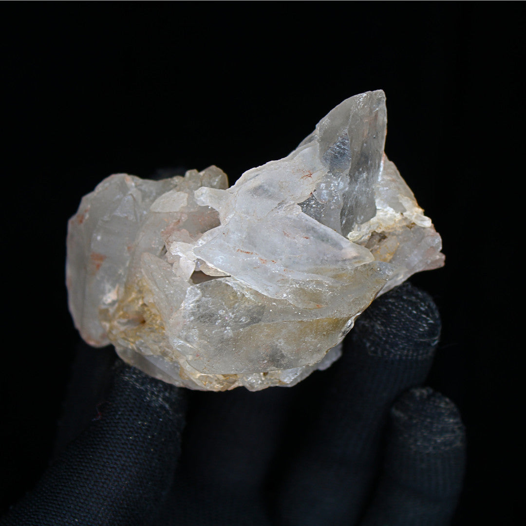 190g Madium Natural Clear White Quartz Crystal Cluster Rough Healing Specimen