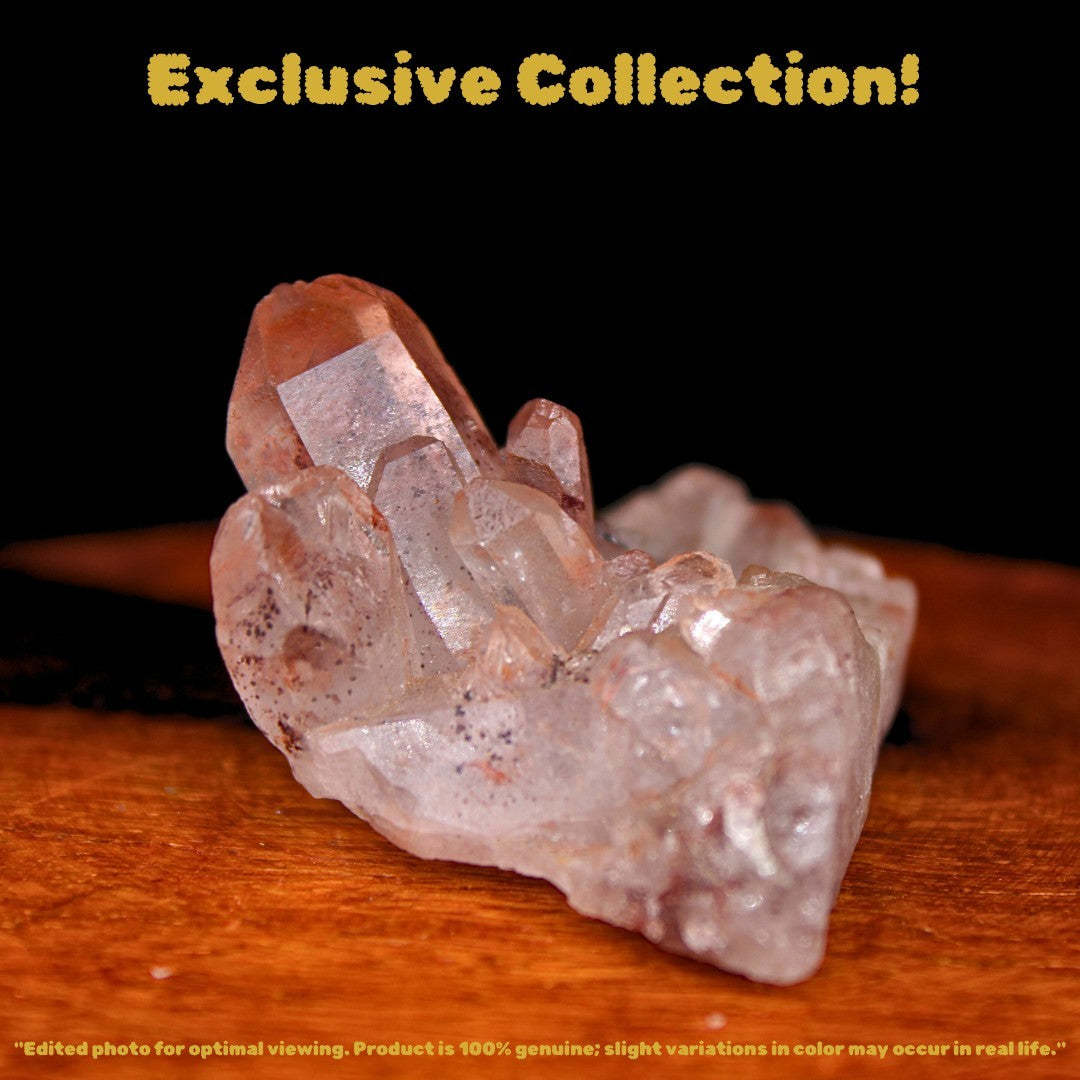 Natural Phantom Clear Quartz Crystal 32g 5x3 cm Unique Healing Stone for Energy