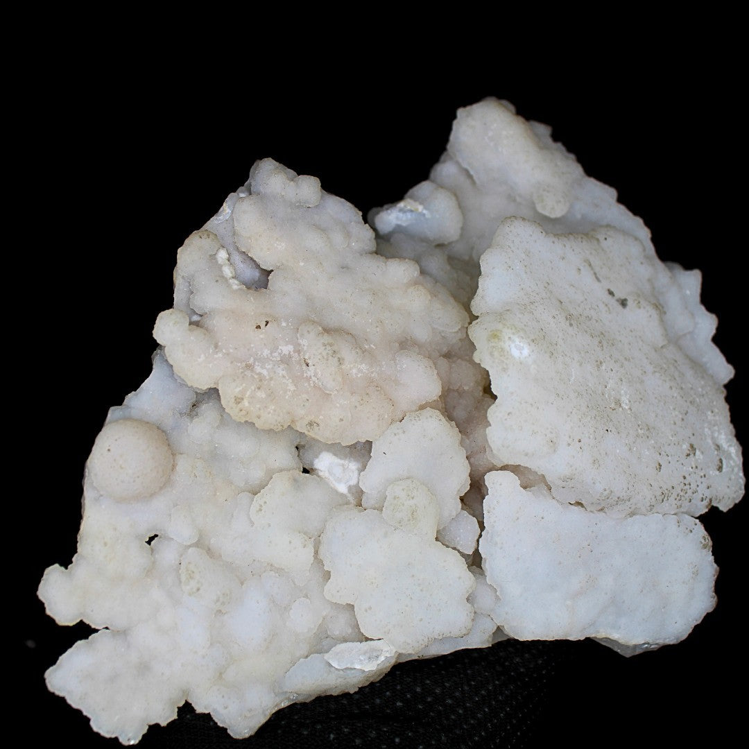 White Chalcedony Quartz Cluster 976g Natural Raw Crystal Mineral 22x16 cm