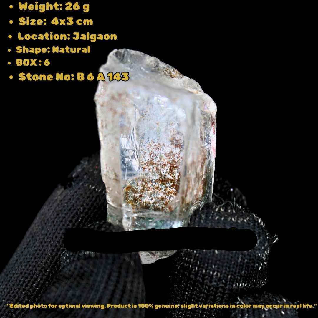 Clear Quartz Healing Cluster 26g 4x3 cm Raw Energy Stone Meditation Crystal