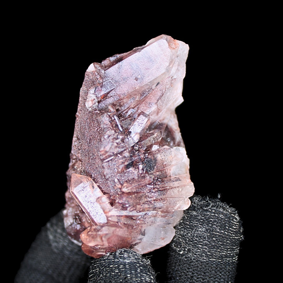 Natural Phantom Quartz Cluster 58g 6x4 cm Healing Crystal from India