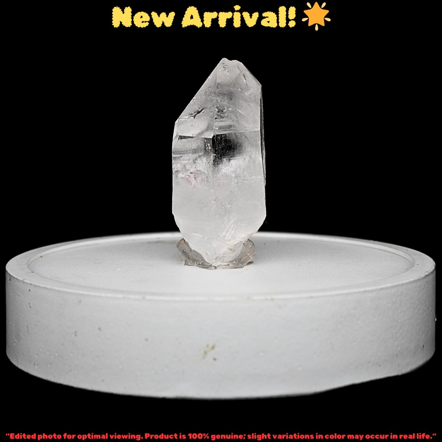 Himalayan Clear Quartz Point Wand Ethically Sourced Healing Crystal from India