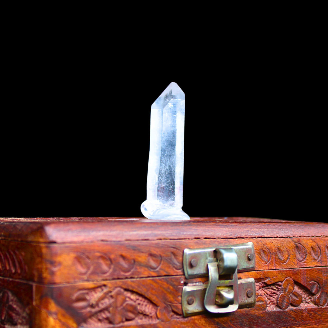 Himalayan Clear Quartz Cluster 20g 5x3 cm – Natural Raw Healing Crystal