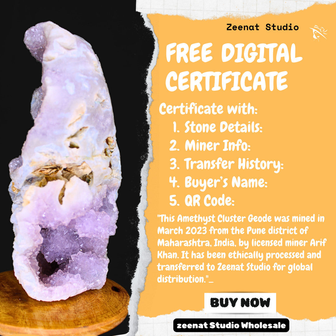 Clearance Amethyst Cut Base Crystal Geodes - Natural Quartz Cluster Specimens