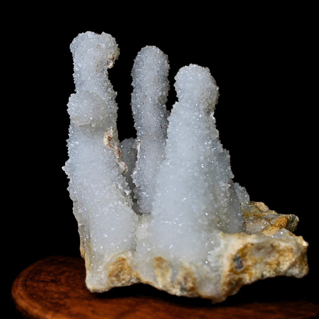 Rainbow Quartz Crystal Cluster 353g Rare Collector Specimen from India