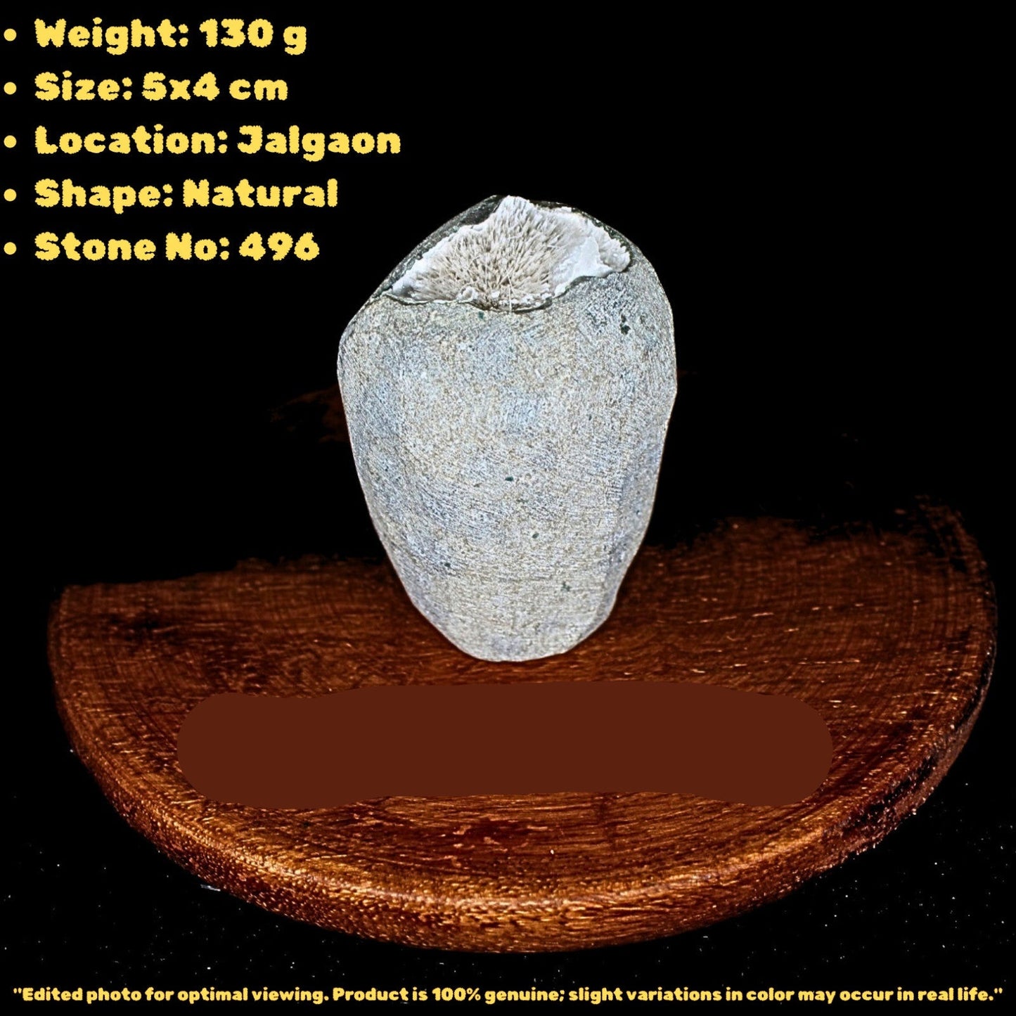 Raw Scolecite Geode 130g Chakra Healing Crystal Cluster from India