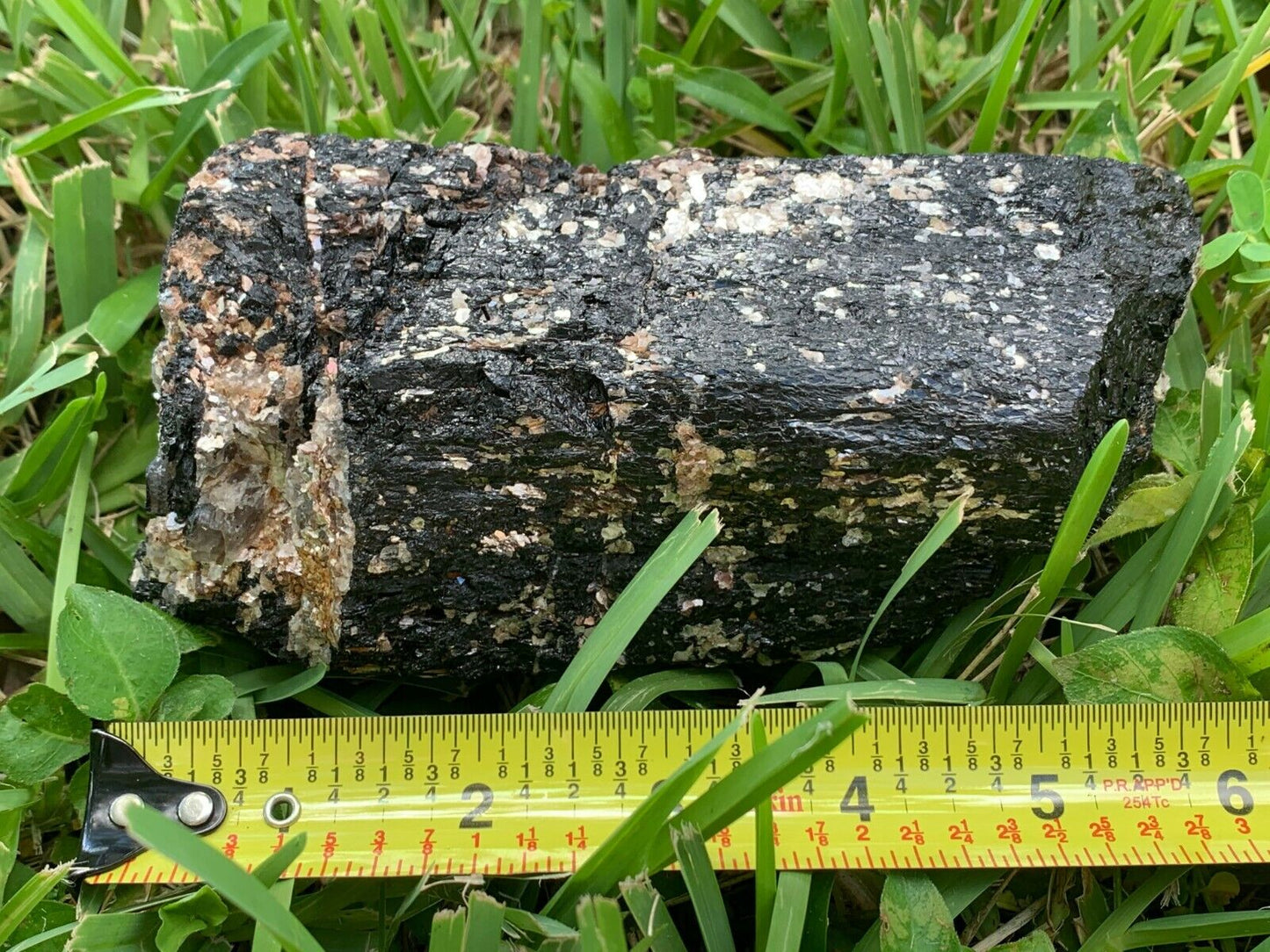 Extra Large Black Tourmaline Chunk / Rod / Log, Natural Rough Black Tourmaline