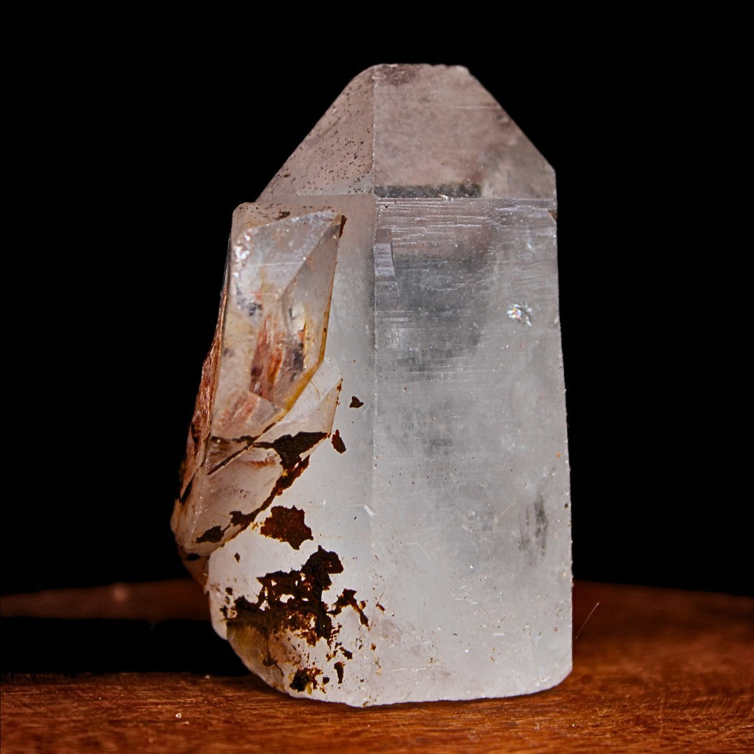 Phantom Quartz Crystal 86g 5x3 cm Raw Natural Healing Stone from India