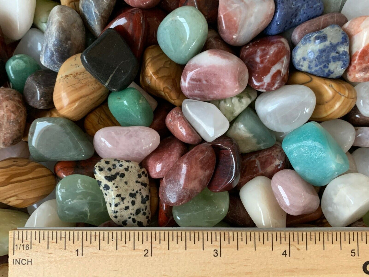 Tumbled Stone Mix, Medium Mix Tumbled Stone, Healing Crystals,Wholesale Bulk Lot