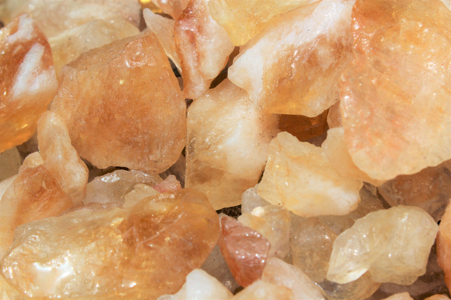 LARGE Citrine Rough Stones (2 - 3"): Raw Crystals, Wholesale Bulk Lot oz or lbs