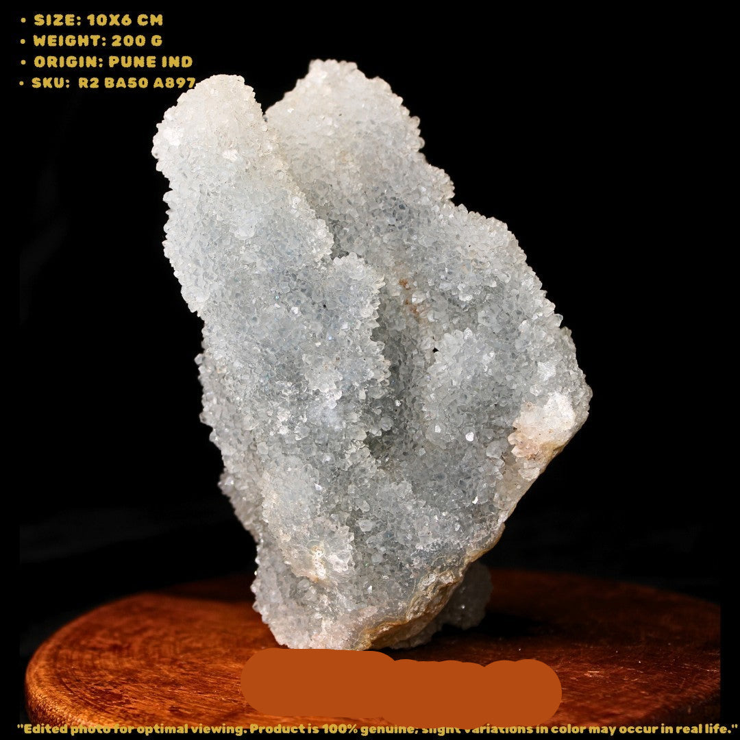 Natural Rainbow Quartz Crystal 200g Reiki Healing Stone