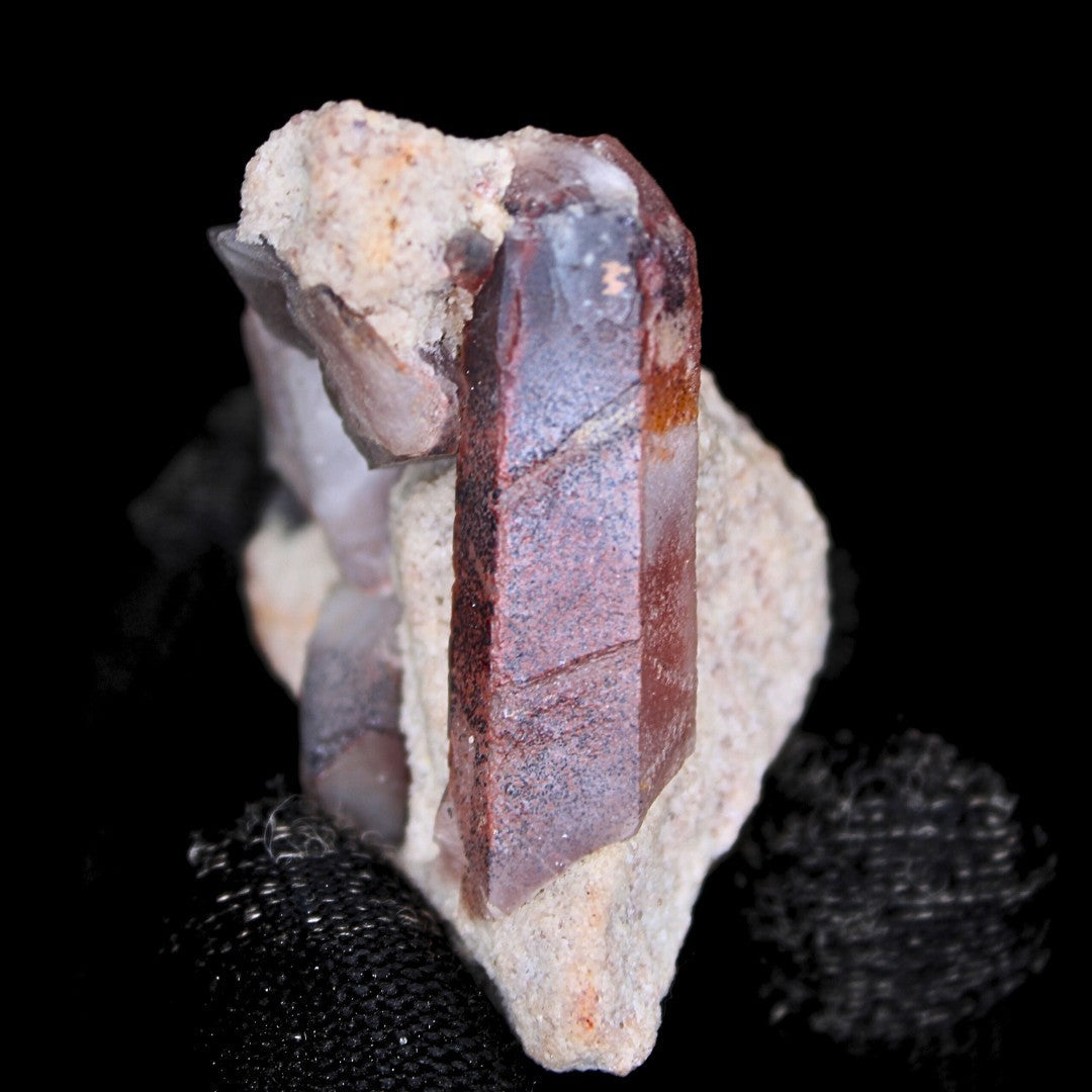 38g Phantom Quartz Crystal Specimen Rare Formation India Mineral