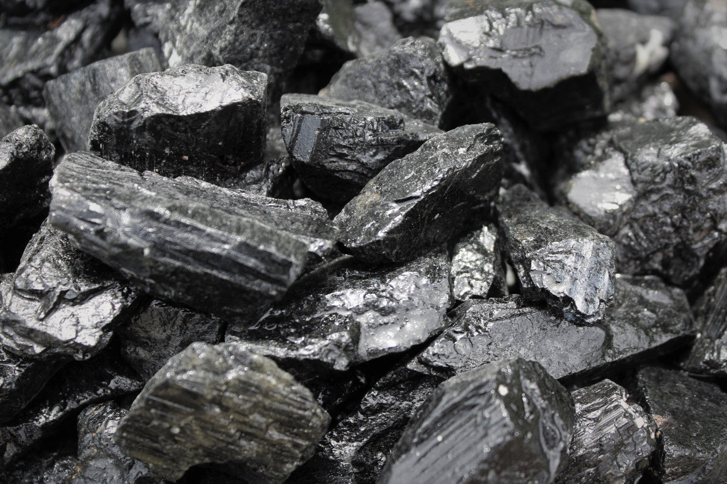 š¤ Black Tourmaline Rough Natural Stones | 5 lb Bulk Wholesale | Raw Chakra Protection Crystal