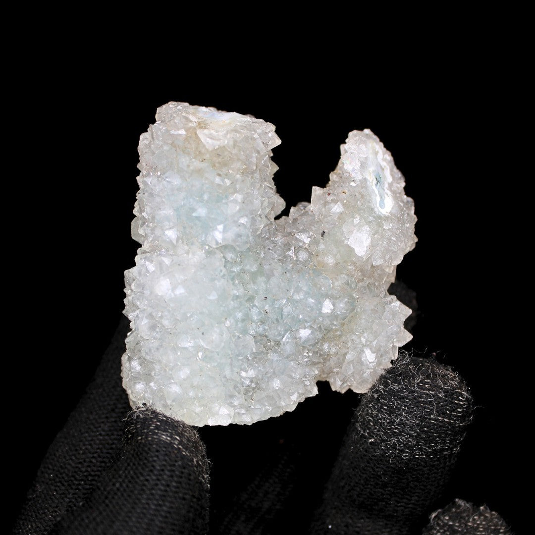 Rainbow Quartz Crystal 64g Iridescent Mineral Specimen from India