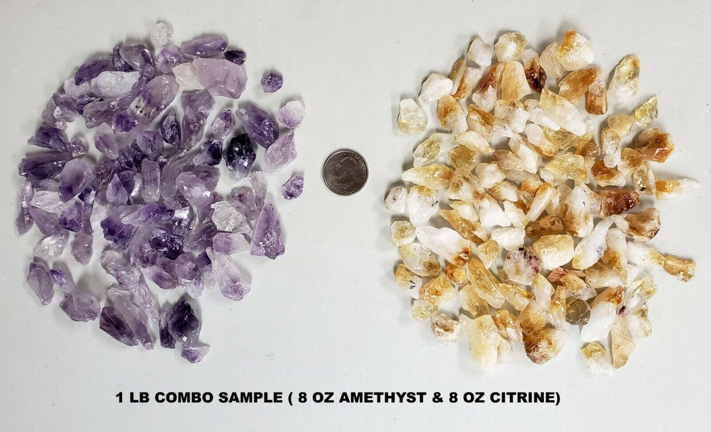 AMETHYST & CITRINE COMBO Bulk Wholesale Crystal Points & Chunks