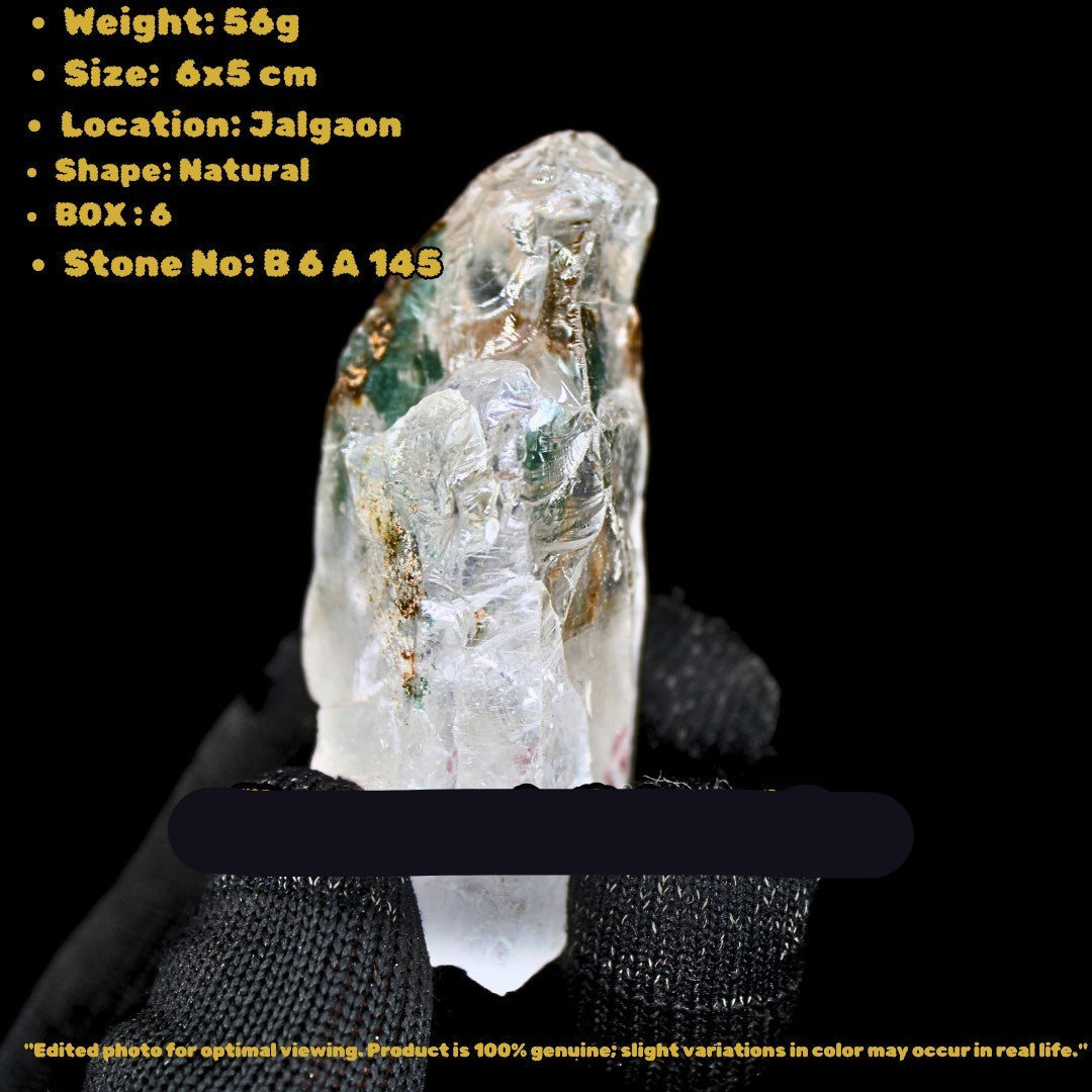 Natural Clear Quartz Cluster 56g 6x5cm Himalayan Healing Crystal Specimen