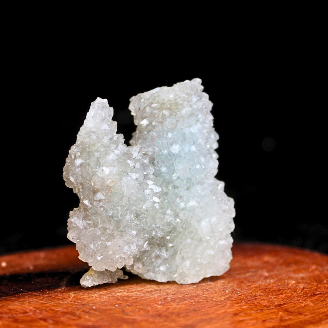 Rainbow Quartz Crystal 64g Iridescent Mineral Specimen from India