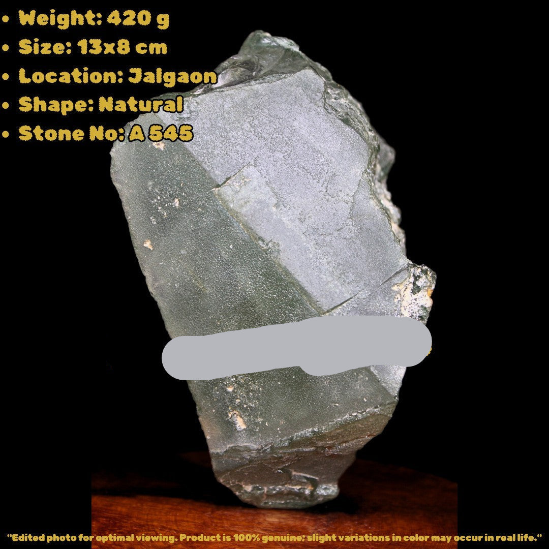 Green Clear Quartz Cluster 420g Heart Chakra Healing Crystal Energy Stone