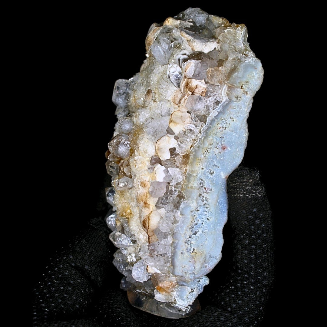 Smoky Quartz Crystal with Golden Rutile 322g Energy Clearing Healing Stone