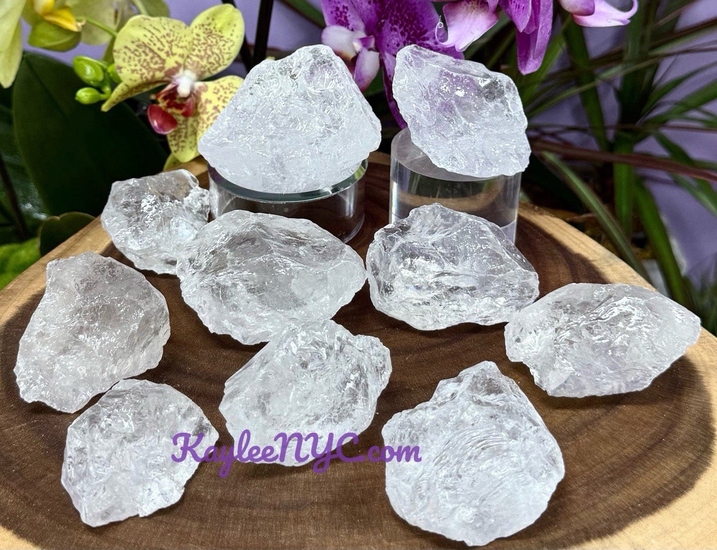 Wholesale Lot 2 Lbs Natural Satyaloka Azeztulite Quartz Crystal Healing Energy