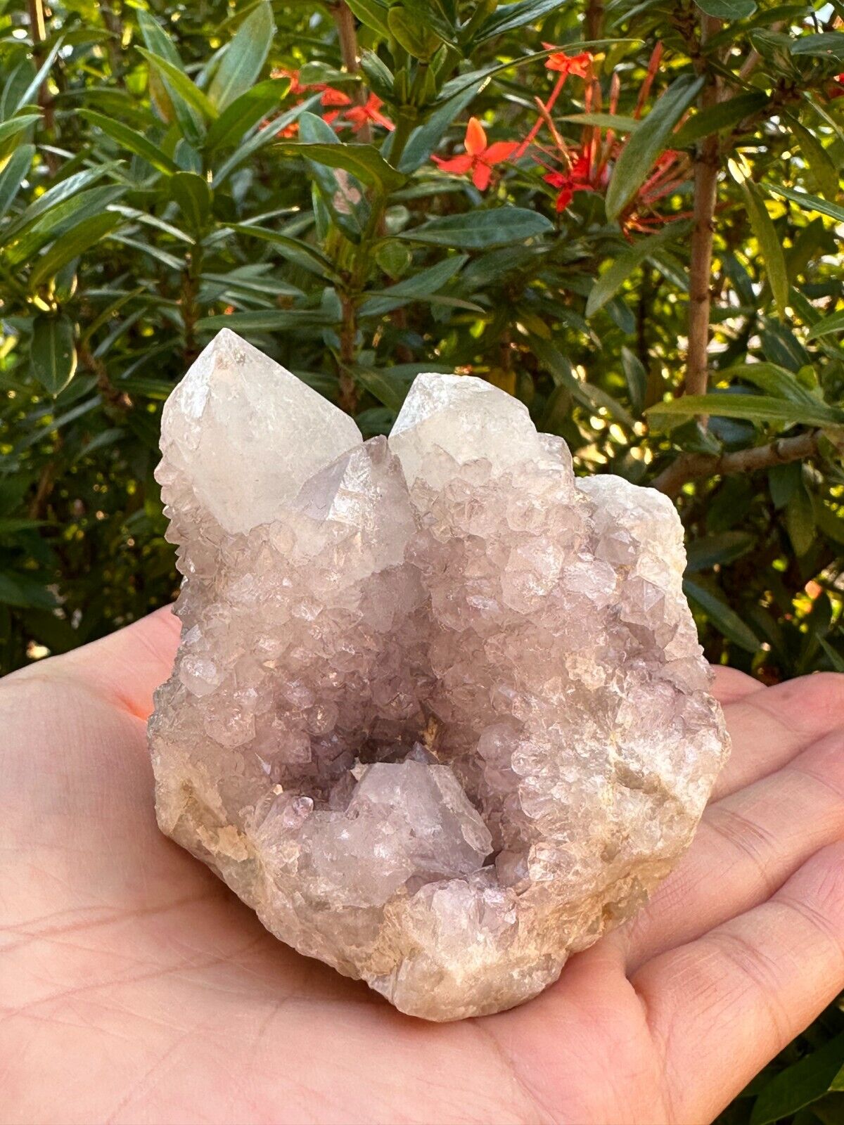 Grade A++Spirit Quartz Clusters,Natural Spirit Quartz Crystals, Porcupine Quartz