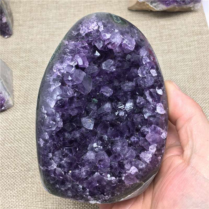 Big Natural Amethyst Crystal Cave Cluster Quartz Druzy Geode Healing Stone US