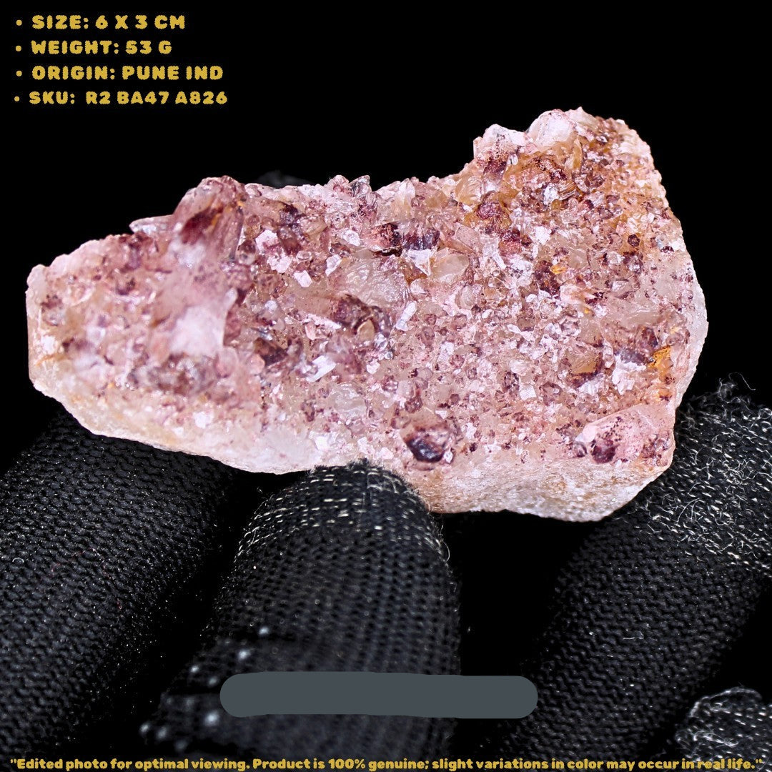 53g Phantom Quartz Cluster 6x3 cm Rare Natural Inclusion Crystal