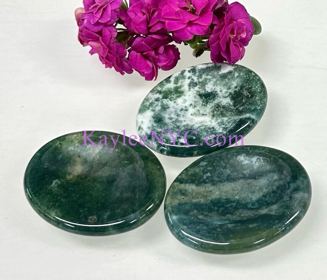 Wholesale Lot 11 PCs Natural Crystal Worry Stone Healing Energy