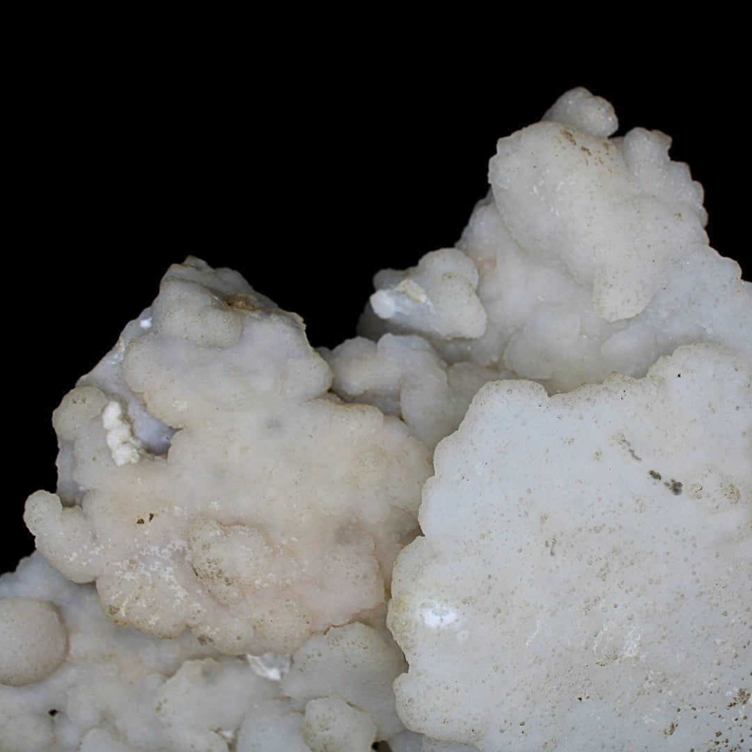 White Chalcedony Quartz Cluster 976g Natural Raw Crystal Mineral 22x16 cm