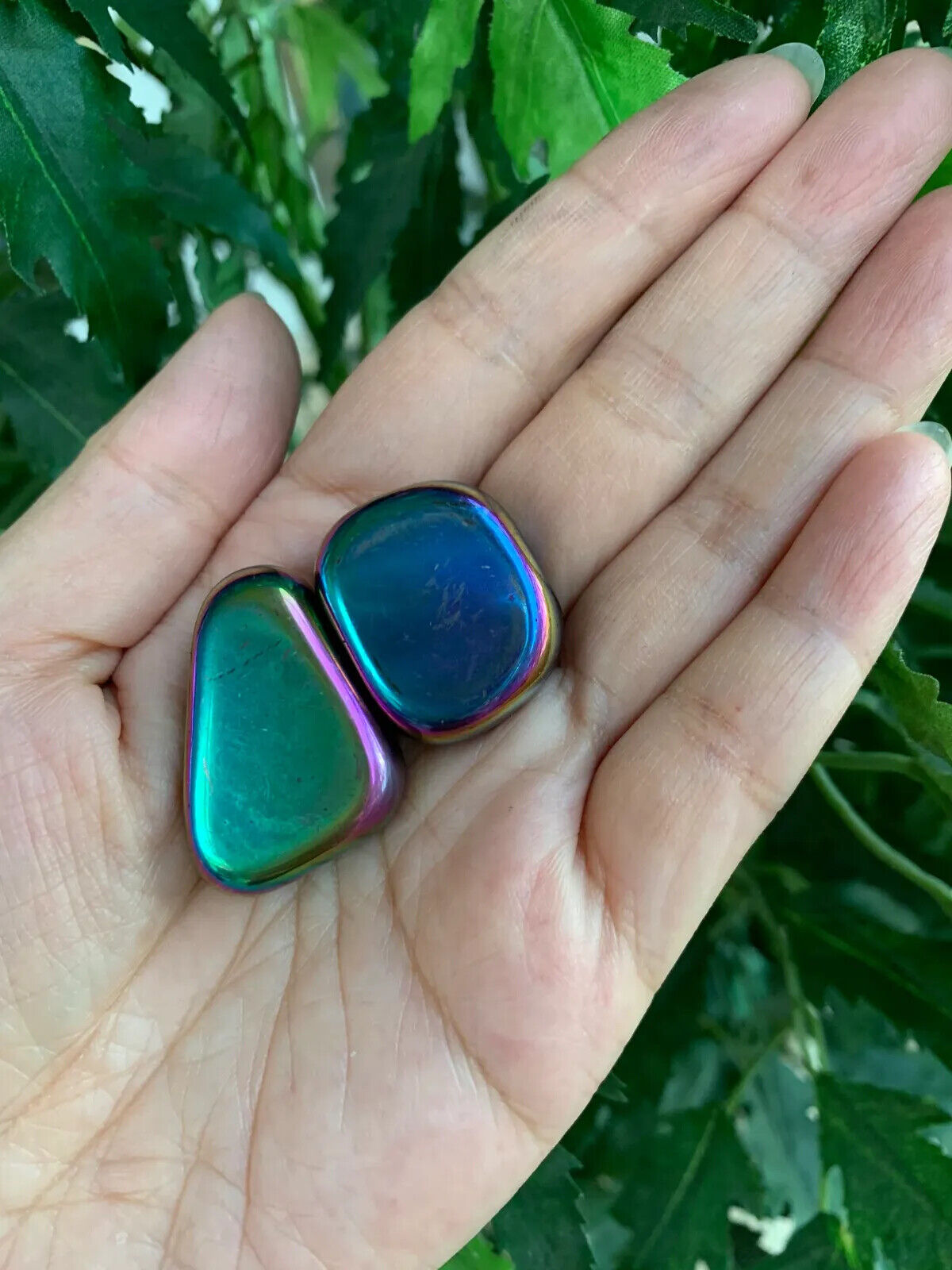 1/2 Lb Lot Tumbled Stones, 0.75-1.25" Crystal Healing Stones, Choose Stone Type