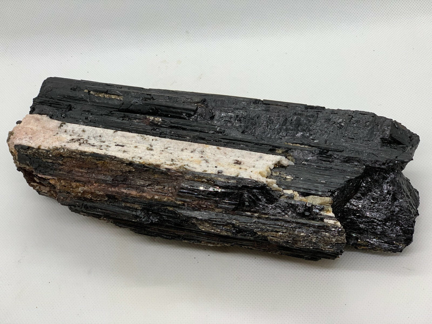 Extra Large Black Tourmaline Chunk / Rod / Log, Natural Rough Black Tourmaline