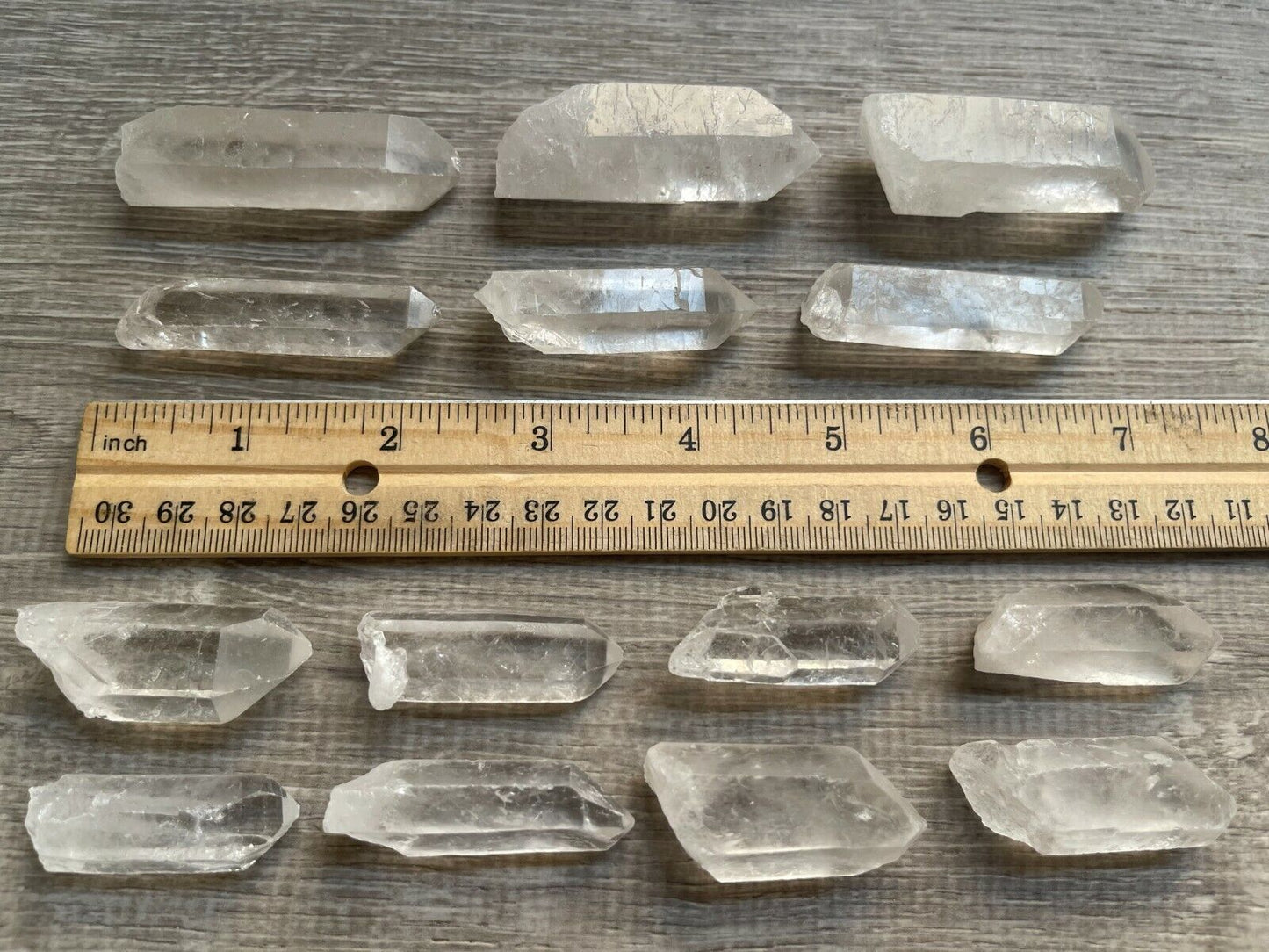 Natural Clear Quartz Crystal Point, 1.5" to 3" Raw Crystal Points,Wholesale Bulk