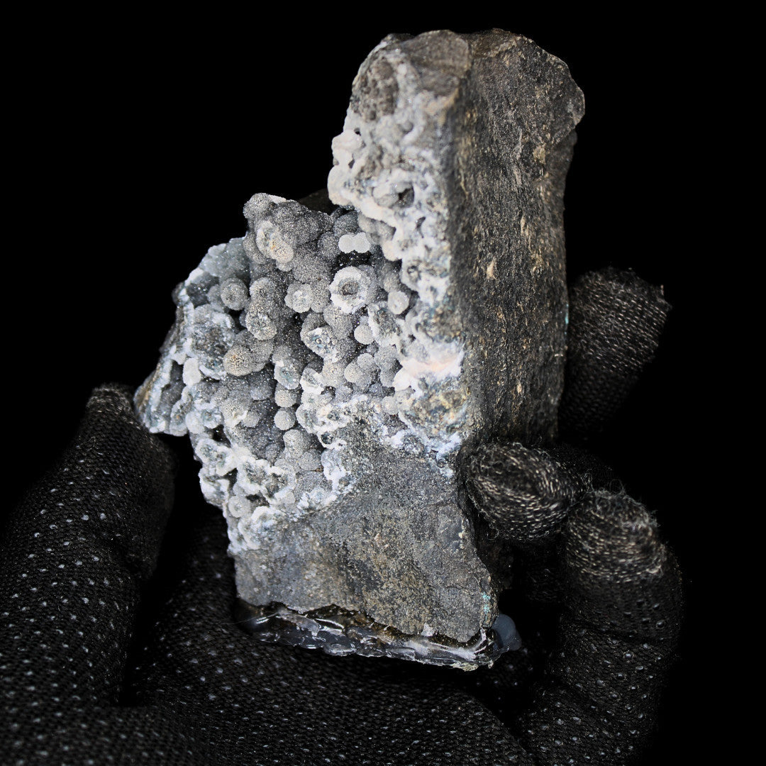 Rare Coral Chalcedony Crystal 290g Botryoidal Mineral Specimen India