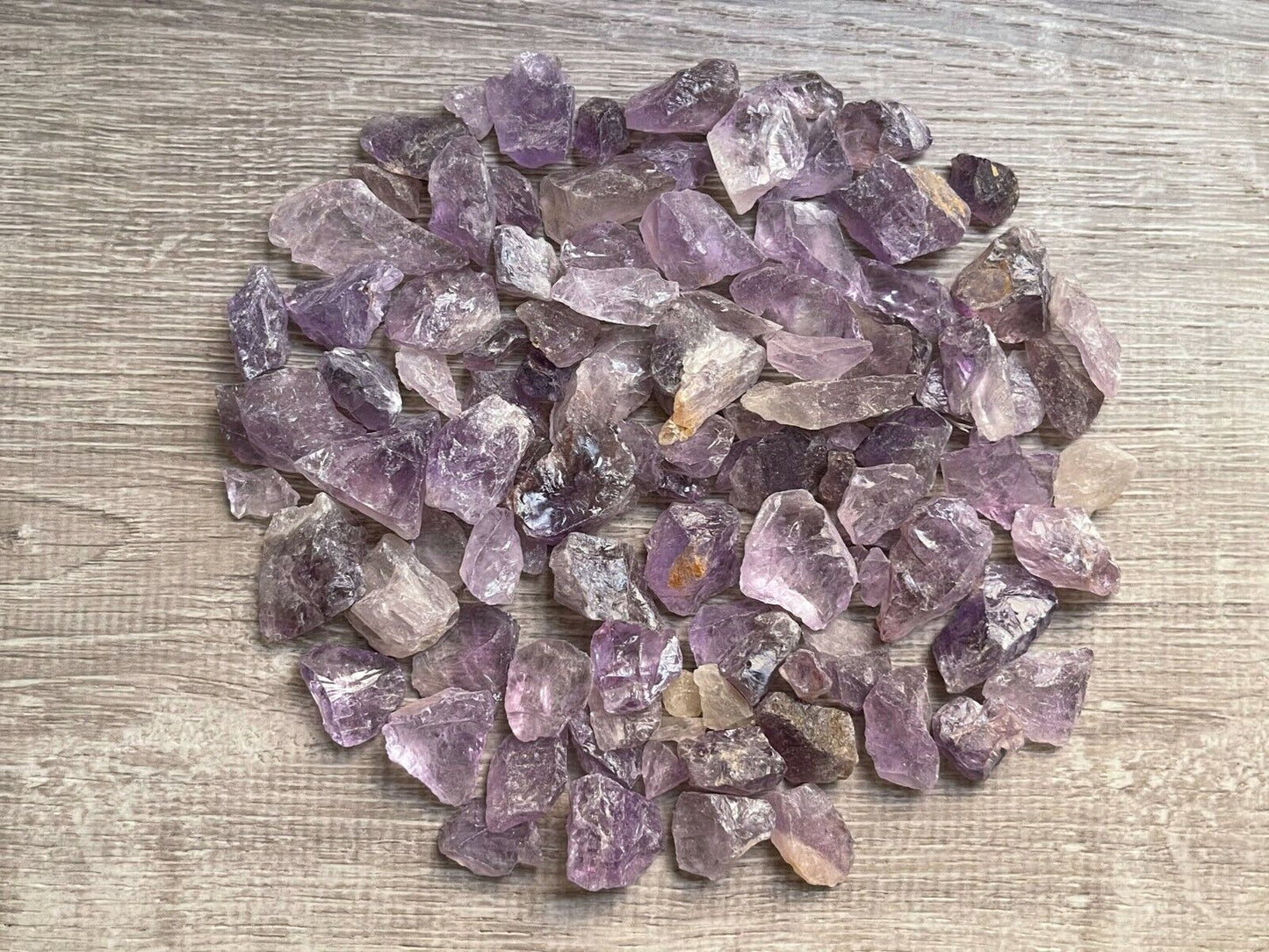 Grade A++ Small Raw Amethyst, 0.5-1" Natural Amethys Chip, Wholesale Bulk Lot