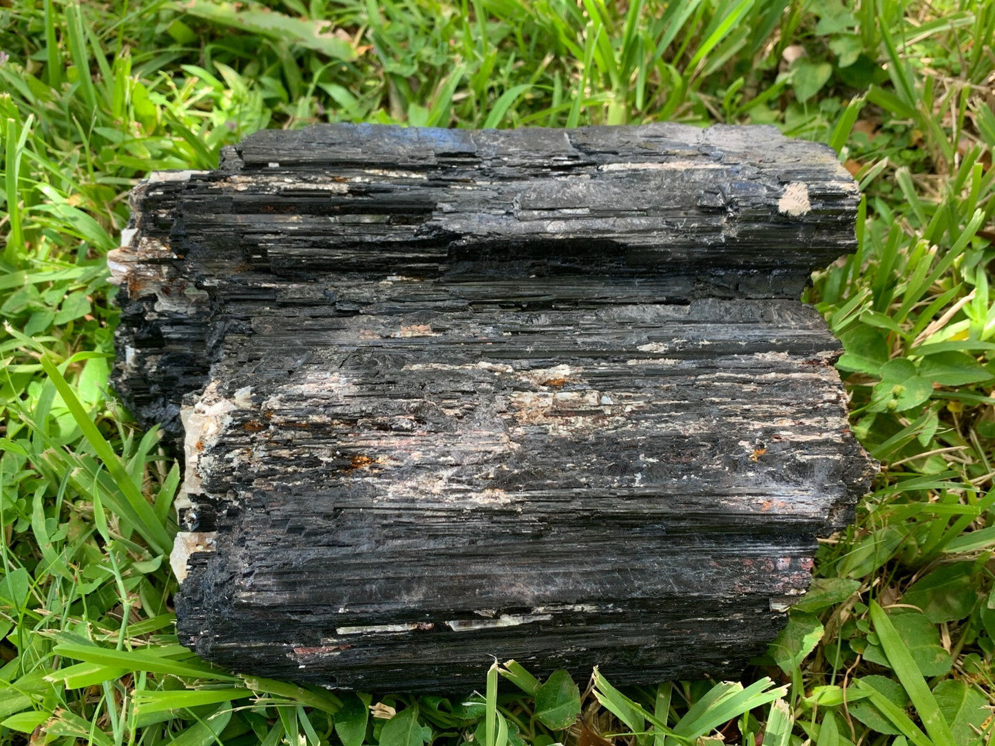 Extra Large Black Tourmaline Chunk / Rod / Log, Natural Rough Black Tourmaline
