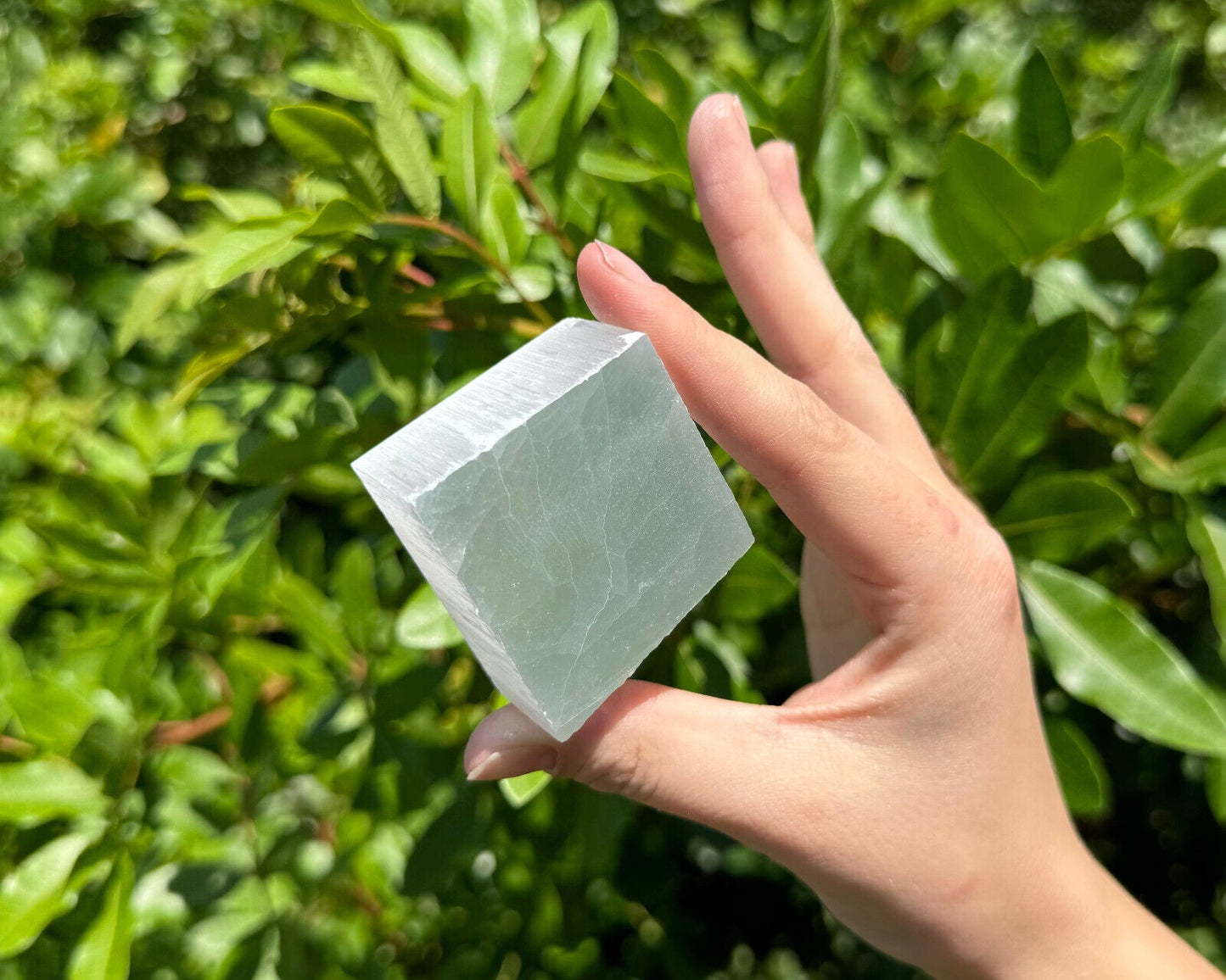 Ulexite TV Rock Chunks, Television Stones - Choose Size (Optical Crystals)