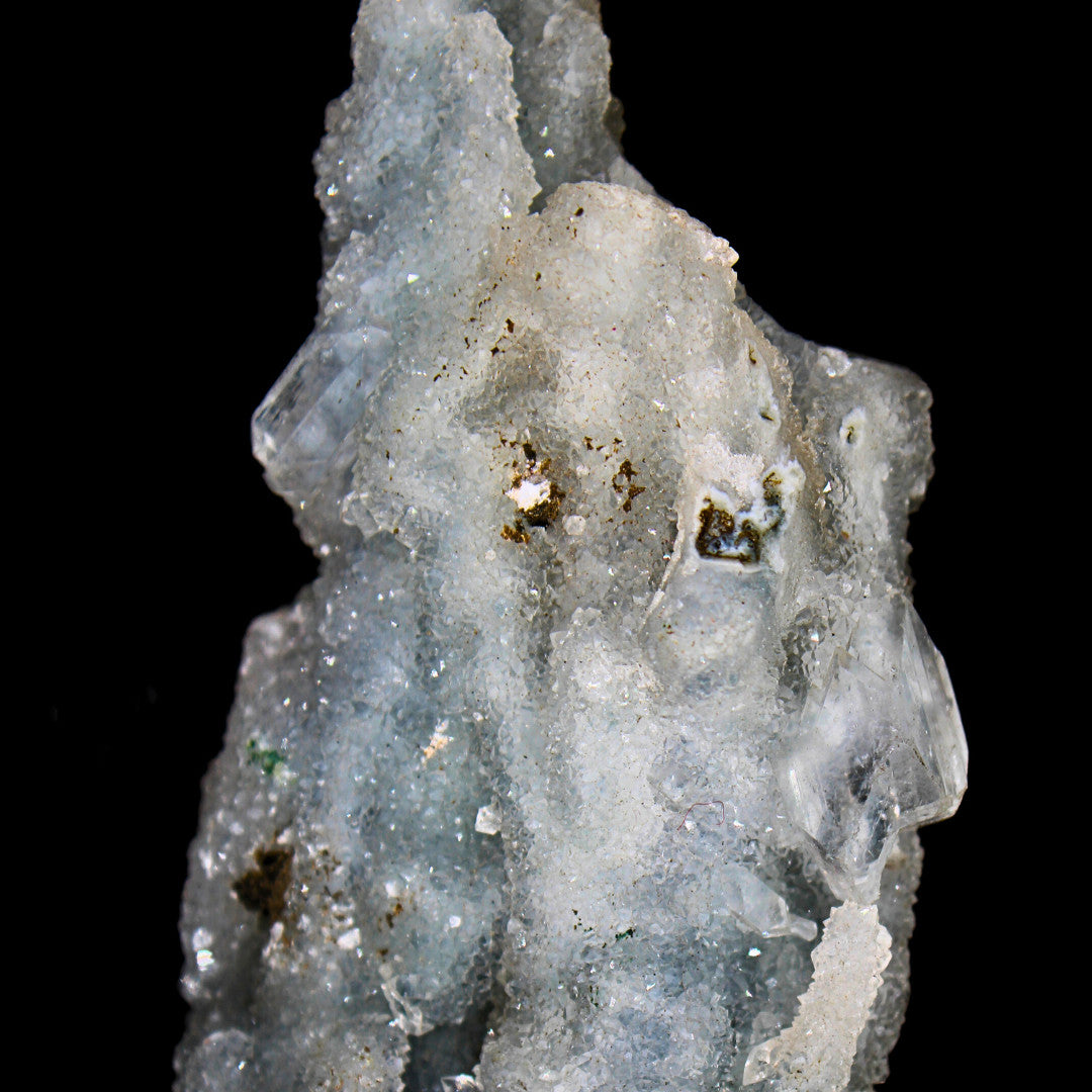 Natural Chalcedony 50g Rare Blue Crystal Mineral Specimen from India