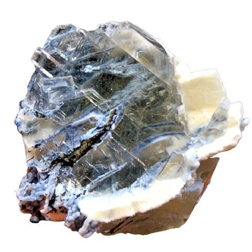 Rainbow Calcite with Mordenite 20g Reiki Stone Healing Meditation Crystal