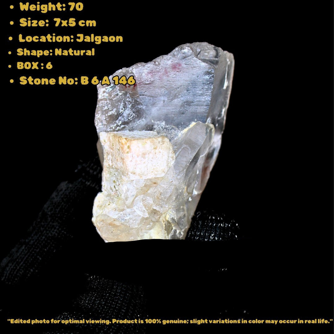 Natural Clear Quartz Cluster 70g 7x5 cm Healing Crystal & Mineral Specimen