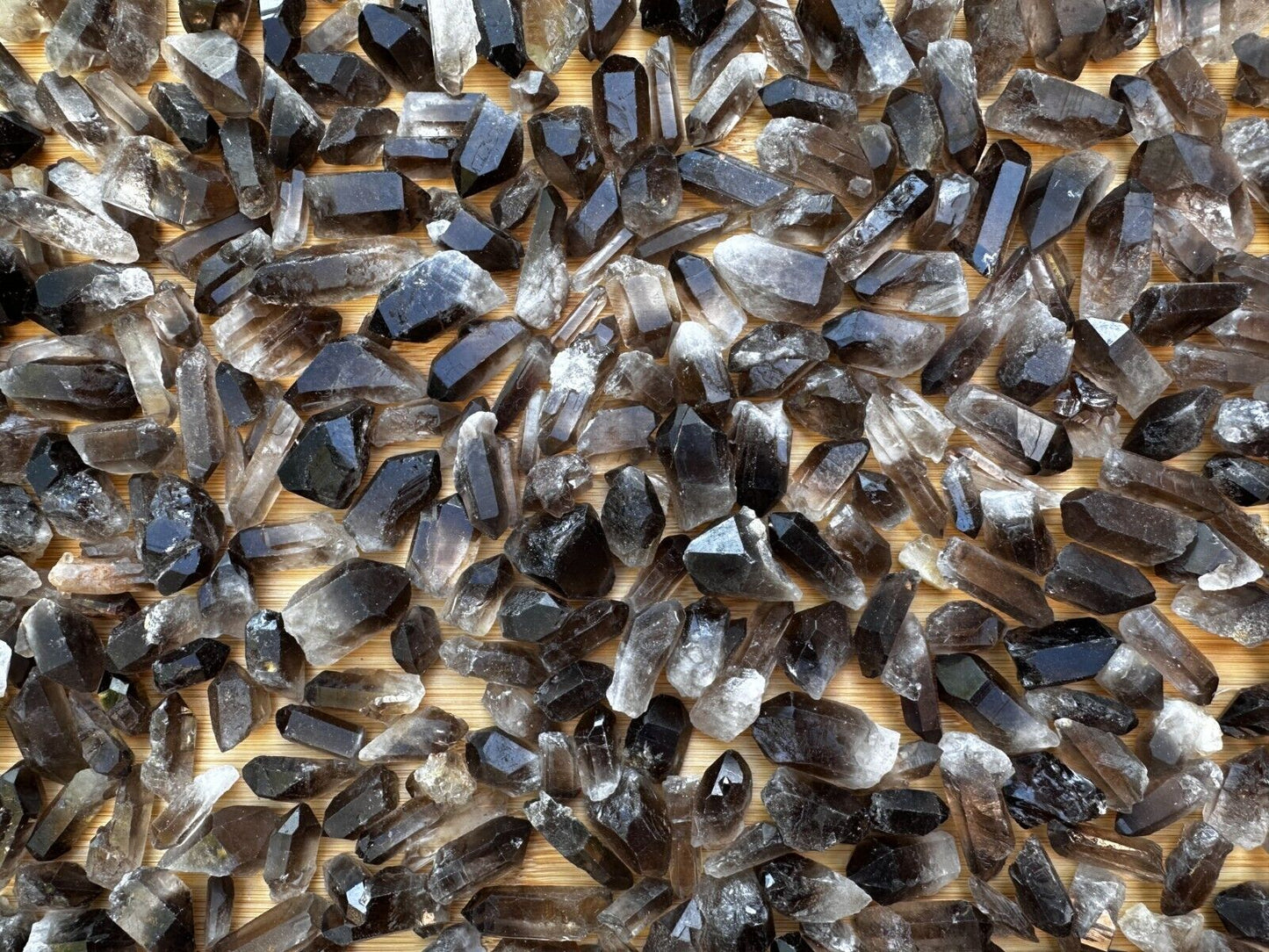 Natural Smoky Quartz Crystal Points, Small Smoky Quartz Point,Wholesale Bulk Lot