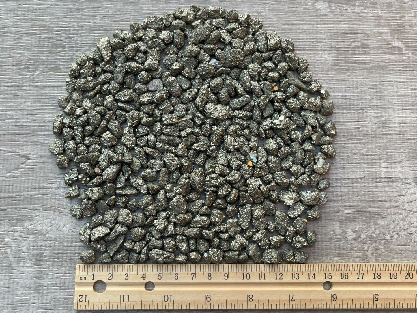Grade A++ Pyrite Semi Rough Mini Chips 5 - 15 mm, Raw Pyrite, Wholesale Bulk Lot