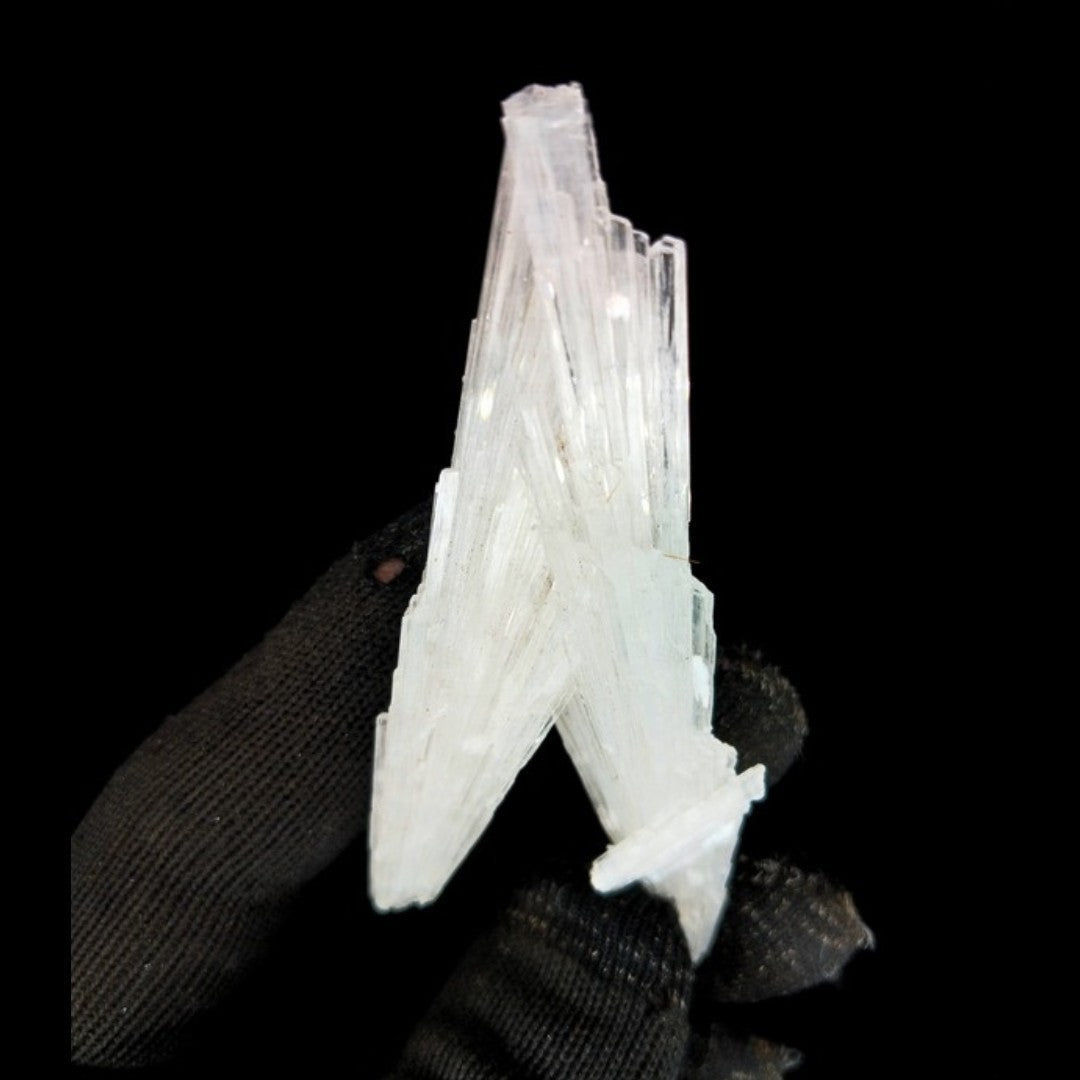 Rare Natural Scolecite Crystal 10g Zeolite Mineral Specimen from India