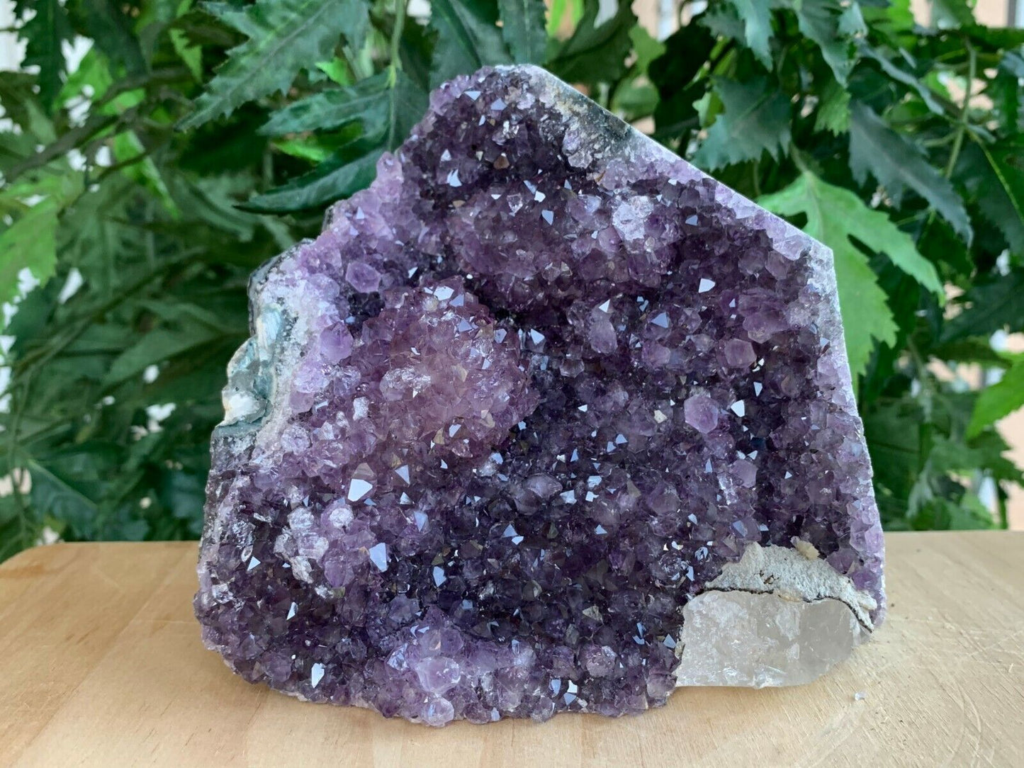 Amethyst Cluster, Amethyst Geode From Uruguay Cut Base, Pick a Size