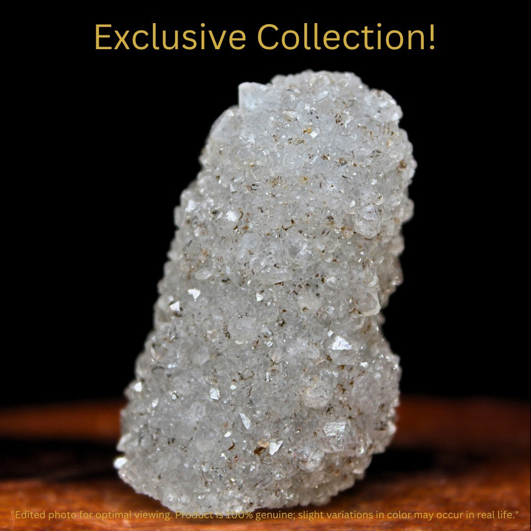 Natural Rainbow Quartz Crystal 28g 4x2 cm Healing Stone from India