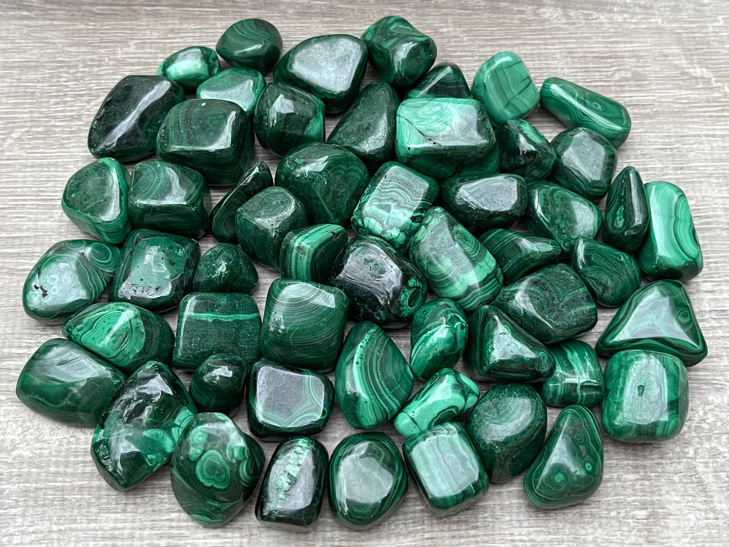 1/2 Lb Lot Tumbled Stones, 0.75-1.25" Crystal Healing Stones, Choose Stone Type