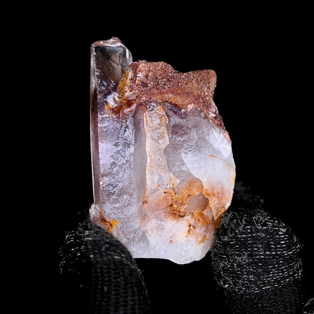 30g Phantom Quartz Crystal 4x2cm Natural Raw Healing Stone from India