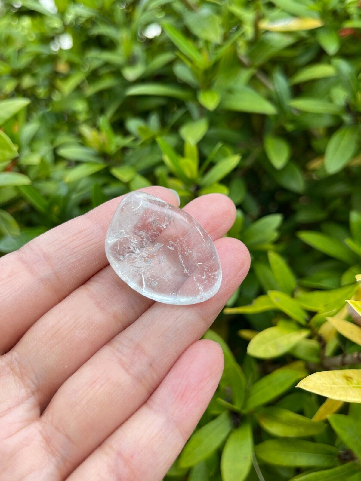 Grade A++ Clear Quartz Tumbled Stones, 0.75"-1.25" Quartz Crystal, Pick How Many