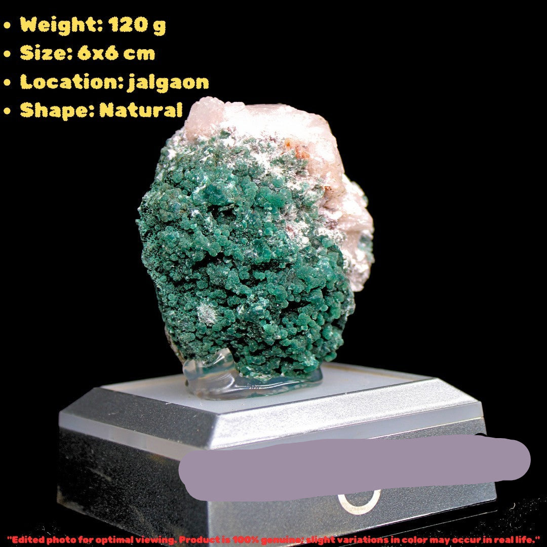 Natural Stilbite Healing Cluster Stone 120g 6x6 cm Powerful Soothing Energy