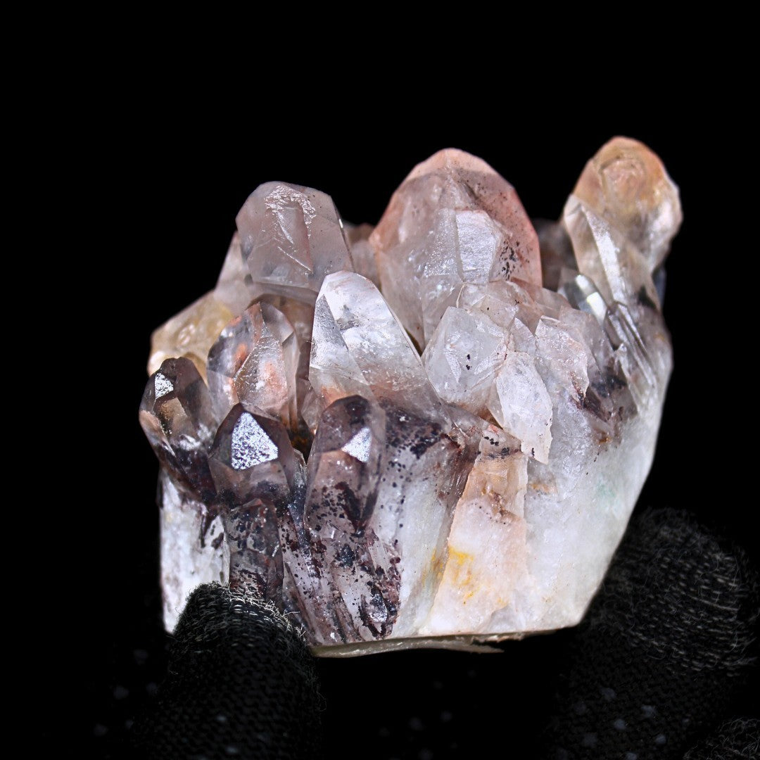 Phantom Clear Quartz 130g Raw Mineral Specimen from India 5x5cm Rare Inclusion