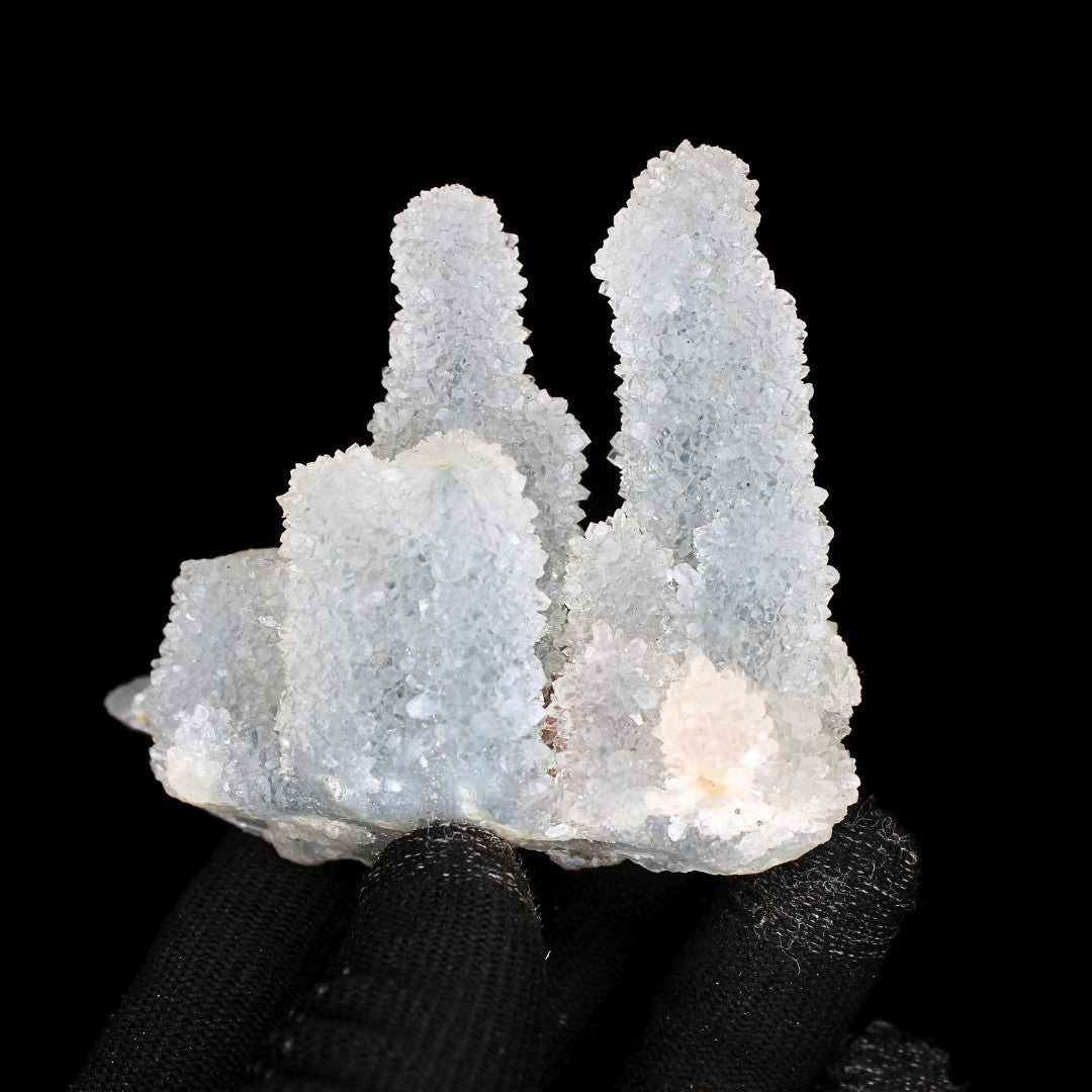 Natural Rainbow Quartz 154g 9x7cm Cluster Crystal from India High Quality